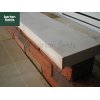 Natural Sandstone Flat Copings for Single Wall in Mint Colour - 60x15x4cm
