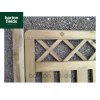 Cross Top Fence Panel 90cm x 180cm
