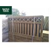 Cross Top Fence Panel 90cm x 180cm