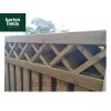 Cross Top Fence Panel 90cm x 180cm