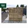 Milan Contemporary Fence Panel - 180cm x 180cm