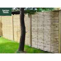Monaco Contemporary Fence Panel - 180cm x 180cm