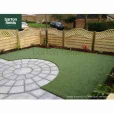 Chelsea Wave Top Fence Panel - 120cm x 180cm