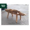 Root Garden Bench / Seat: 1570mm Wide - Made from Reclaimed Teak
