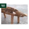 Root Garden Bench / Seat: 1570mm Wide - Made from Reclaimed Teak