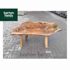  Root Garden Bench / Seat: 1570mm Wide - Made from Reclaimed Teak 