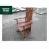 Storytellers Garden Throne Chair: 1900mm High - Made from Reclaimed Teak