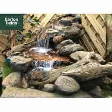 Large Boulder River Falls