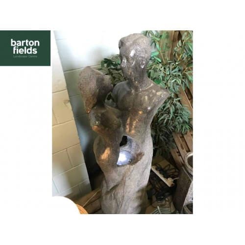 Loving Granite Couple Water Feature