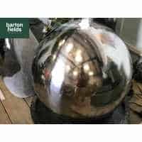 Stainless Steel Sphere Water Feature 50cm