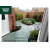 Natural Sawn Edge 4 Mixed Size Limestone Paving in Ocean Blue Colour: Sold Per Square Metre (m2)