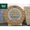 Bowland Cathedral Circle Feature in Weathered Moss - 2.56mtr Dia