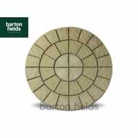 Bowland Cathedral Circle Feature in Weathered York - 2.56mtr Dia