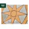 Bowland Lakeland Star Patio Paving Feature in Cumbrian Slate/Gold - 2.4mtr x 2.4mtr (5.76m2)