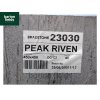 Bradstone Peak Riven Paving Slabs in Dark Grey.  Slight Seconds 450x450mm Slabs - Pack (40)