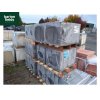 Bradstone Peak Riven Paving Slabs in Dark Grey.  Slight Seconds 450x450mm Slabs - Pack (40)