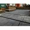 Driveway Flag 4 Size Paving in Charcoal - Project Pack 7m2