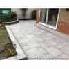 Bradstone Arenaria Porcelain Paving,  3 Size in Light Grey - Patio Pack of 18.36m2