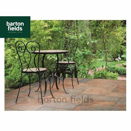 Bradstone Vetusto Rustic Gold 3 Size Porcelain Paving - Patio Pack of 18.36m2