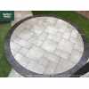 Bradstone Arenaria Porcelain Paving,  3 Size in Light Grey - Patio Pack of 18.36m2
