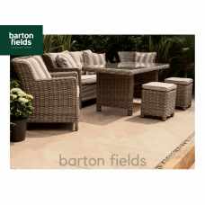 Bradstone Aspero Porcelain Paving in Beige: 3 Size Patio Pack of 18.36m2