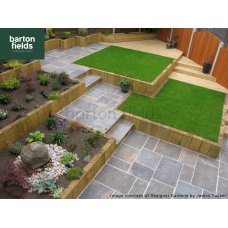 Natural Sandstone Paving, Galaxy : 4 Mixed Sizes, Sold Per m2