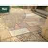 Natural Sandstone 4 Mixed Size Paving, Harvest Blend: Sold Per Square Metre (m2)