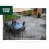 Indian Sandstone Paving, 4 Mixed Sizes in Kandla Grey: 19.5m2 Patio Pack