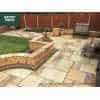Natural Sandstone 4 Mixed Size Paving in Sahara Buff : Sold Per Square Metre (m2)