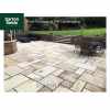 Natural Sandstone 4 Mixed Size Paving in Sahara Buff : Sold Per Square Metre (m2)