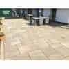 Natural Sandstone 18mm Calibrated 4 Mixed Size Paving in Autumn Blend : Sold Per Square Metre (m2)
