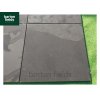 Natural Brazilian Slate Paving Tiles in Black:  Large Size; 800x800mm