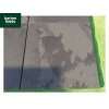 Natural Brazilian Slate Paving Tiles in Black:  Large Size; 800x800mm