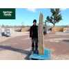 Undrilled Natural Lava Slate Stone Monolith: 2150mm High (Ref: SM102)