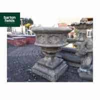 Gothic Font in Antique Cotswold Finish - Height 770mm