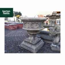 Gothic Font in Antique Cotswold Finish - Height 770mm