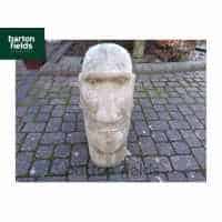 Moai Head in Antique Cotswold Finish - Height 650mm