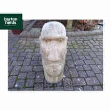Moai Head in Antique Cotswold Finish - Height 650mm