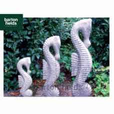 Seahorses in Antique Cotswold Finish - Set of 3
