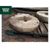 RReclaimed Natural Granite Millstone - Approx. 660mm x 100mm 