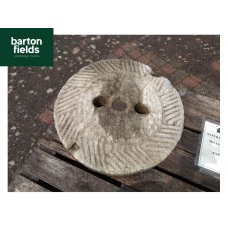 Reclaimed Natural Granite Millstone - Approx. 660mm x 100mm 