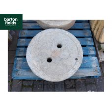 Reclaimed Natural Granite Millstone - 600mm x 100mm 