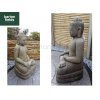 Grand Buddha Statue in Old Stone Finish