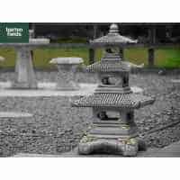 Oriental Stone 3 Tier Pagoda