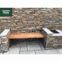 Natural Quartz Stone Cladding in Silver Colour - Per Square Metre (m2)