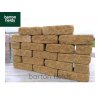 Tumbled Garden Walling Stone, 229x100x65mm Size Walling in Cotswold Buff Colour - Pack 5m2