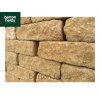 Tumbled Garden Walling Stone, 229x100x65mm Size Walling in Cotswold Buff Colour - Pack 5m2