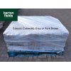 Tumbled Garden Walling Stone, 2 Size Walling Project Pack in Cotswold Buff Colour - Pack 5.2m2