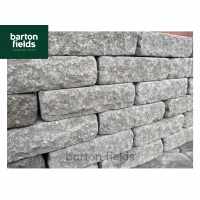 Tumbled Garden Walling Stone, 229x100x65mm Size Walling in Grey Colour - Pack 5m2
