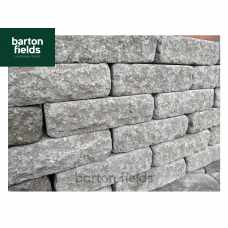 Tumbled Garden Walling Stone, 229x100x65mm Size Walling in Grey Colour - Pack 5m2